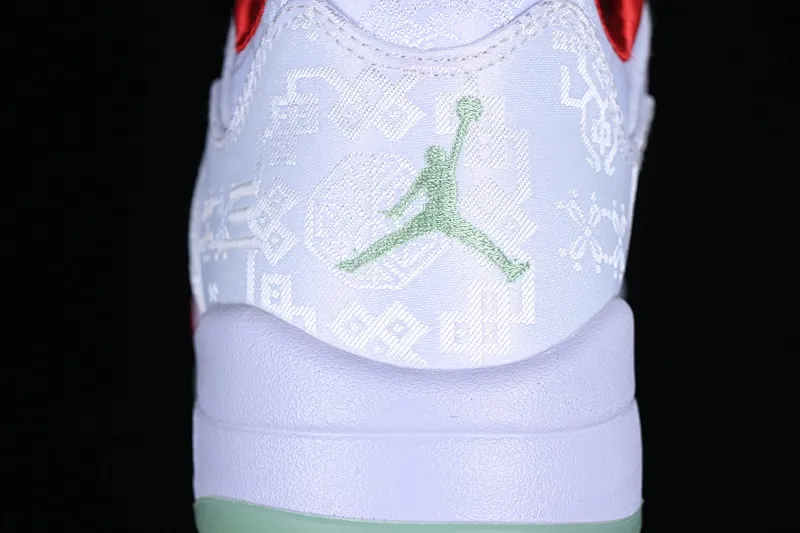 All categories Air Jordan Jordan series basketball shoes Air Jordan 5 Air Jordan 5 Low AJ5 Joe 5 white jade silk low-top basketball shoes 1551183